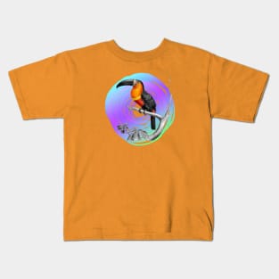 It's summer time: Toucan taxonomy design Kids T-Shirt